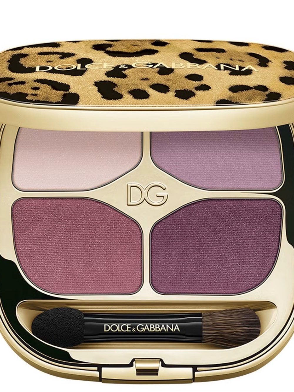 Dolce & Gabbana Purple Quartet Eyeshadow Palette - 4 Shade (Passionate Dahlia)